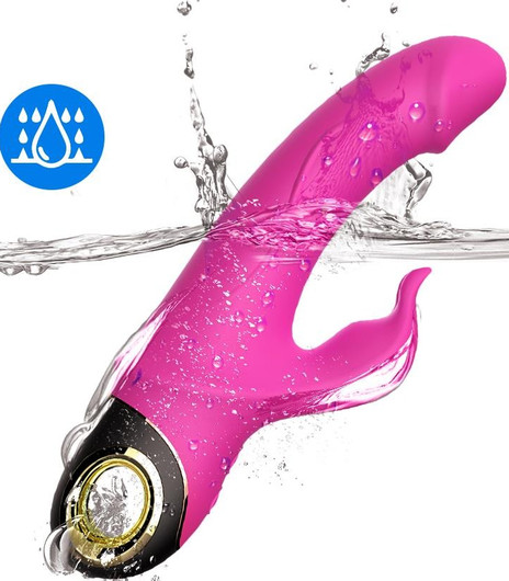 różowy wibrator gładki króliczek