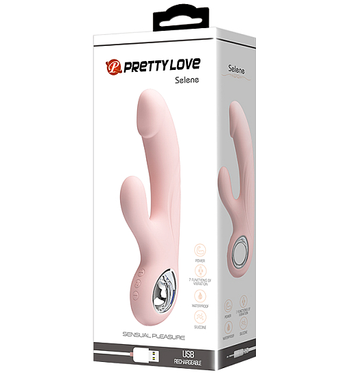 Diskrétní růžový VIP zajíček