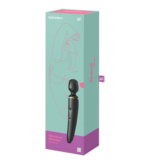 Masážní přístroj Black Wand-er Woman