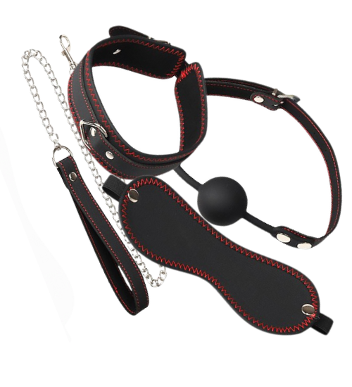 Čtyřdílná sada BDSM