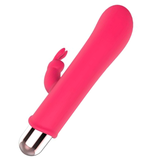 Mini vibrátor s výstupkem na klitoris.