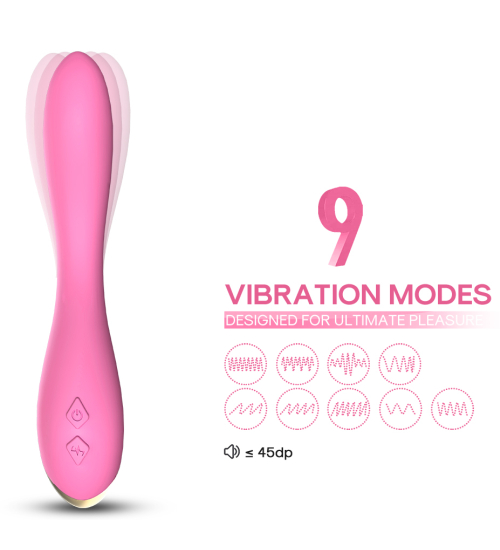 Flamingo - elegantní růžový vibrátor