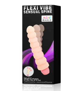 Flexibilní vlnitý vibrátor - cyberskin