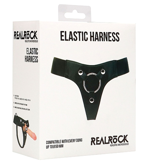 Elastický postroj na dildo (postroj)