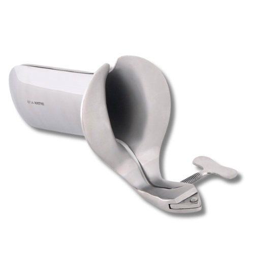 Kovové vaginálně-anální spekulum