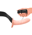Dutý penis Strap-on + vibrace