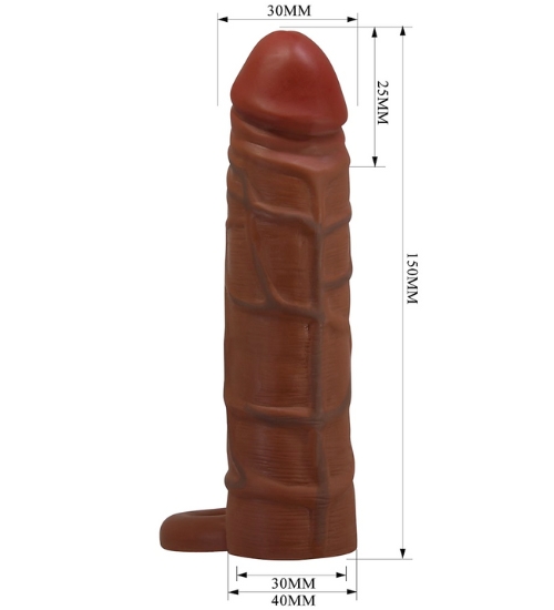 Zvětšující návlek s výraznými žilkami