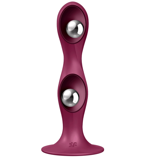 Satisfyer dildo s kuličkami uvnitř