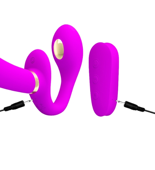 Strap-on bez postroje + elektrostimulace
