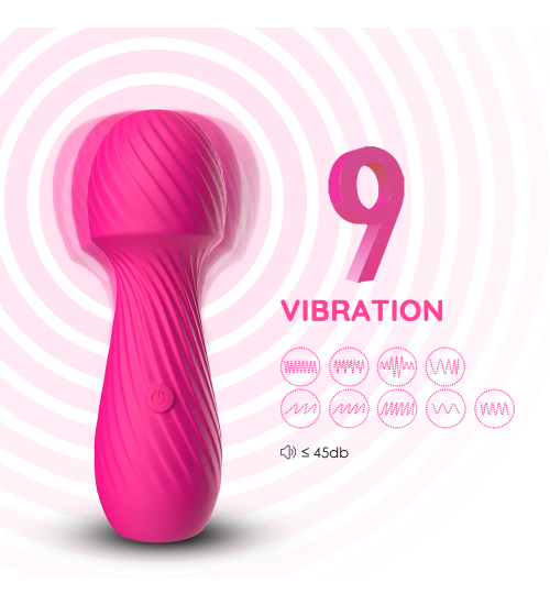 Dazzle pink - tělový masážní strojek na klitoris