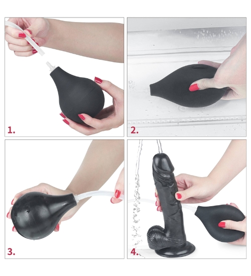 Dildo s funkcí ejakulace