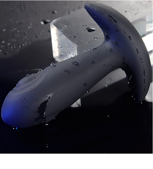 Anální zástrčka s vibracemi a nabíjením přes USB