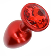 Červená anální zátka