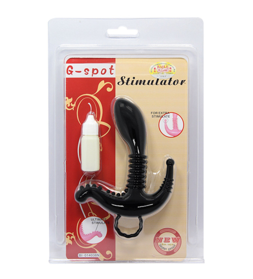 Černý anální masér