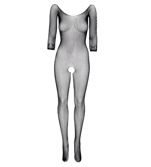 Bodystocking s lesklým zakončením z kamínků