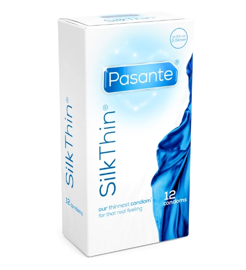 Ultratenké Kondomy Pasante SilkThin 12 ks.