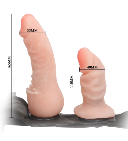 Strapon pro ženy se dvěma penisy