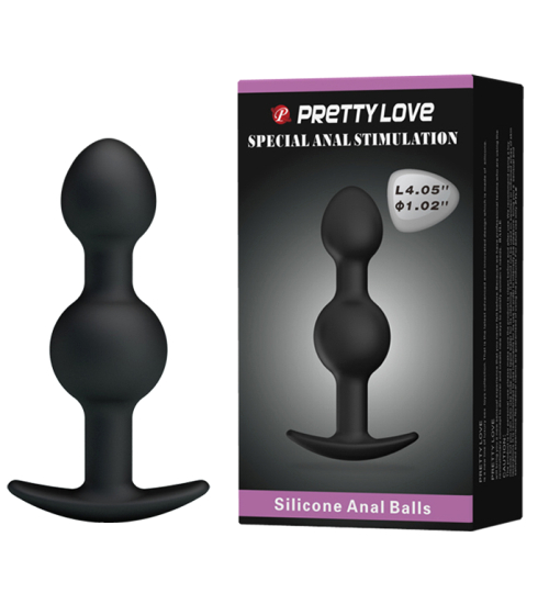 Silikonové anální korálky