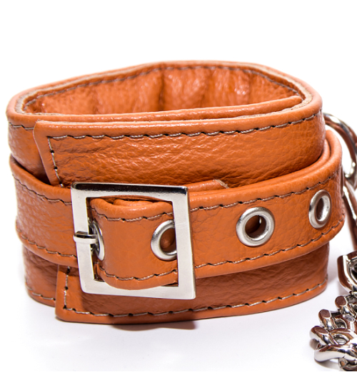 Bronzové manžety na nohy