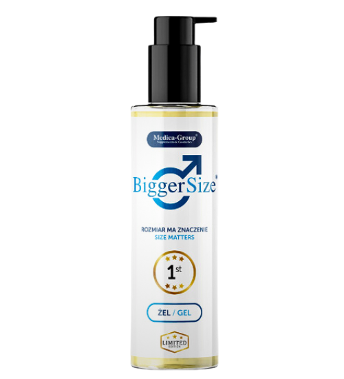 BiggerSize gel - zvětšení a ztluštění penisu