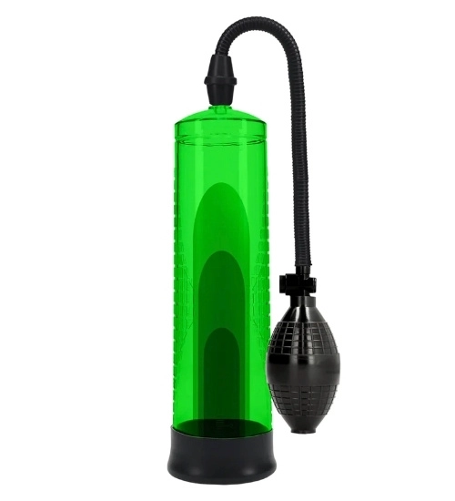 Klasická zelená pumpa na penis