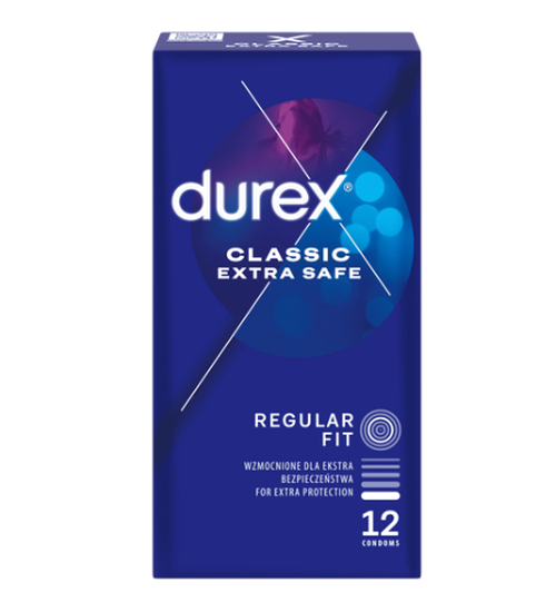 Durex extra bezpečné kondomy 12 ks.