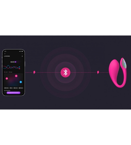 Lovense Lush 4 - ovládání telefonem