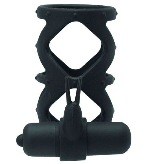 Černý uzávěr s vibracemi