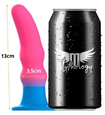Růžovo-modré anální dildo se třpytkami Mythology