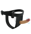 Vibrační strap-on s měkkou špičkou