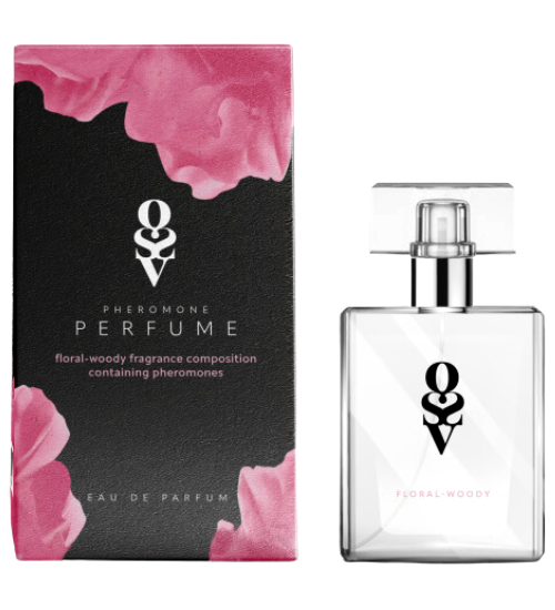 Obsessive květinově-dřevitý feromonový parfém 30 ml