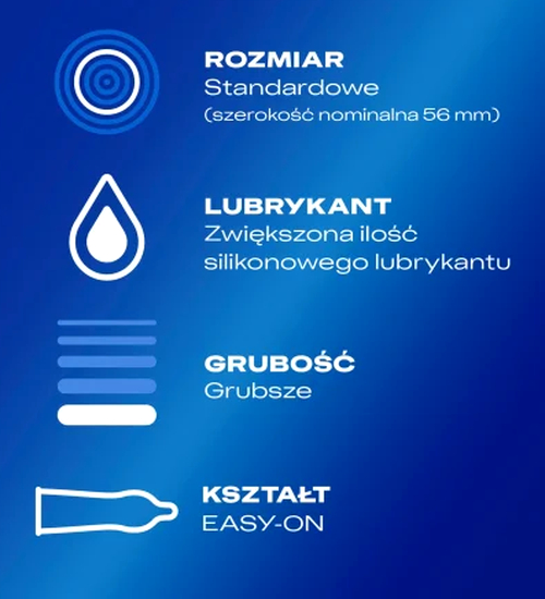 Zesílené kondomy Durex Classic Extra Safe