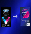 Durex Mutueal Pleasure kondomy 10 ks