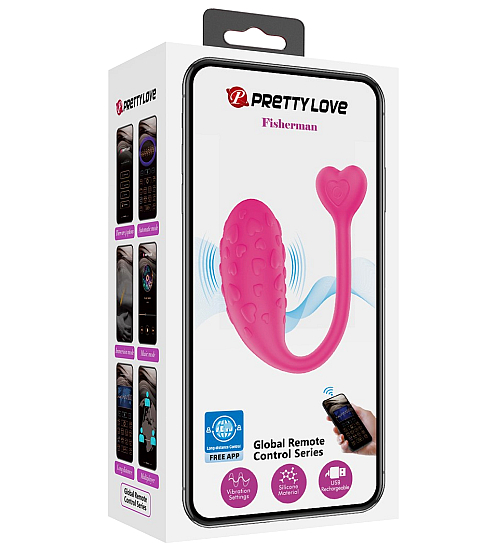 Vibrační kulka potěšení ovládaná aplikací