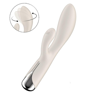 Silikonový vibrátor s rotací