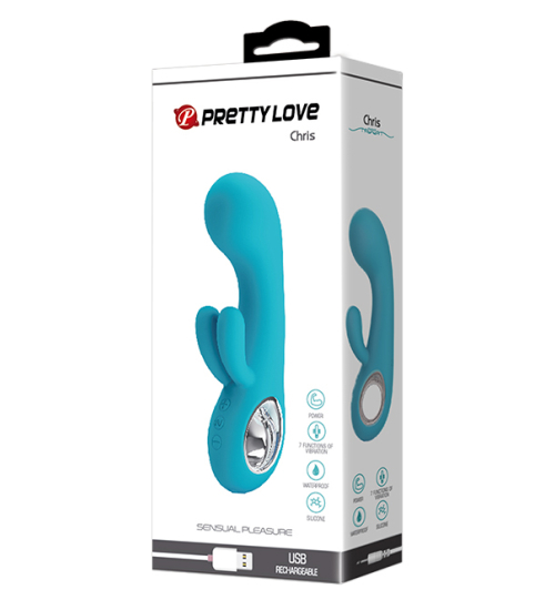 Tyrkysový zajíček s rukojetí