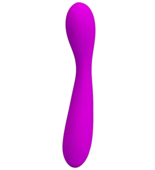 Fialový masážní přístroj na bod G