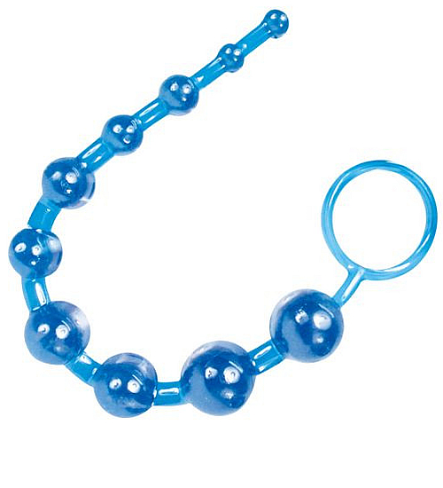 Modré anální korálky 10 stupňů