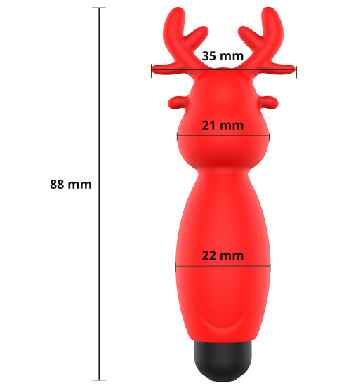 Mini vibrátor - Sweet Reindeer