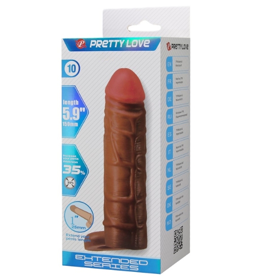 Zhušťující návlek s výraznými žilkami