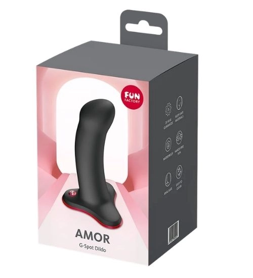 Malé černé dildo s přísavkou pro stimulaci bodu G