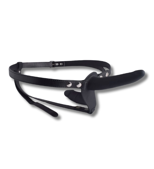 Černý dvojitý řemínek na