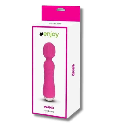 Růžová masážní hůlka na klitoris