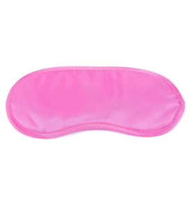Růžová maska na oči