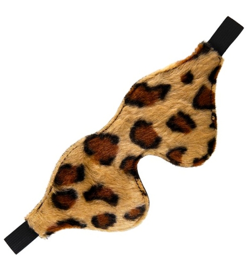 Maska na oči s leopardím vzorem