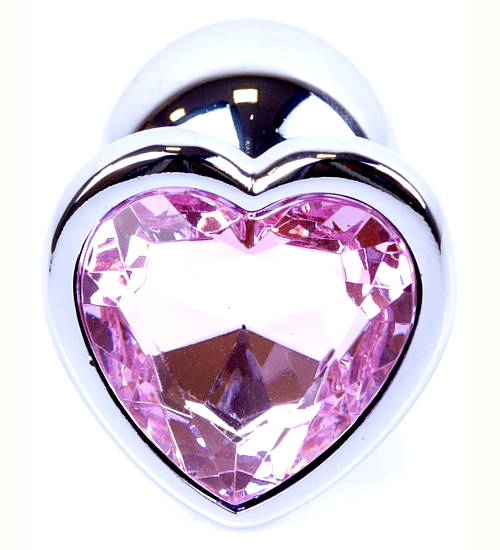 Stříbrný špunt se srdcem