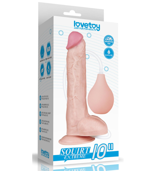 Velké dildo s funkcí ejakulace