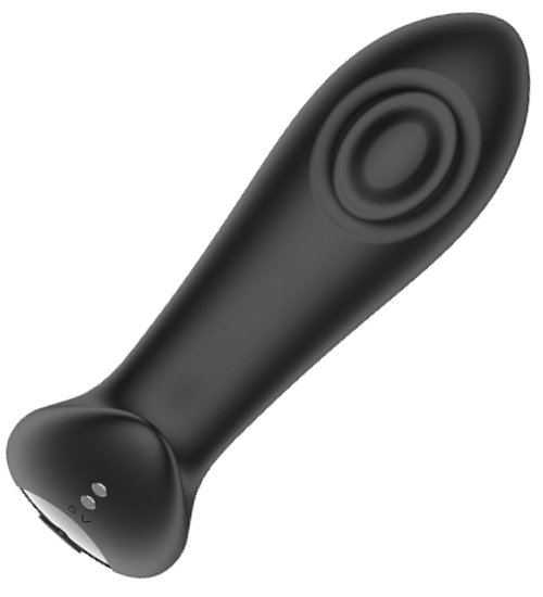 Anální zástrčka s vibracemi a nabíjením přes USB