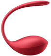 Vibrační červené vajíčko Satisfyer – ovladač + aplikace