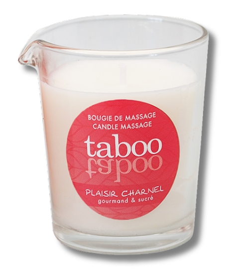 Masážní svíčka Taboo - sladké kakao